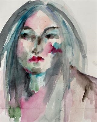 Water colour portrait