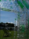 Green Green House (Interior) by Jane Burt, Sculpture, Plastic Bottles