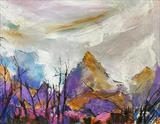 Mont d'Or by Jane Burt, Painting, Mixed Media on paper