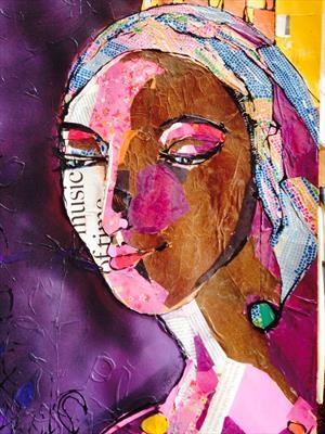 woman by Jane Burt, Painting